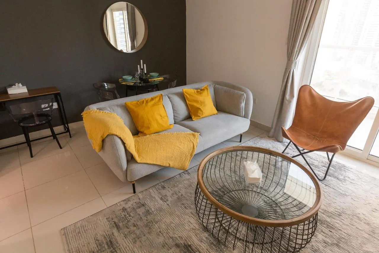 펜션 Spacious 1Br With Full Marina View 두바이 아랍에미리트